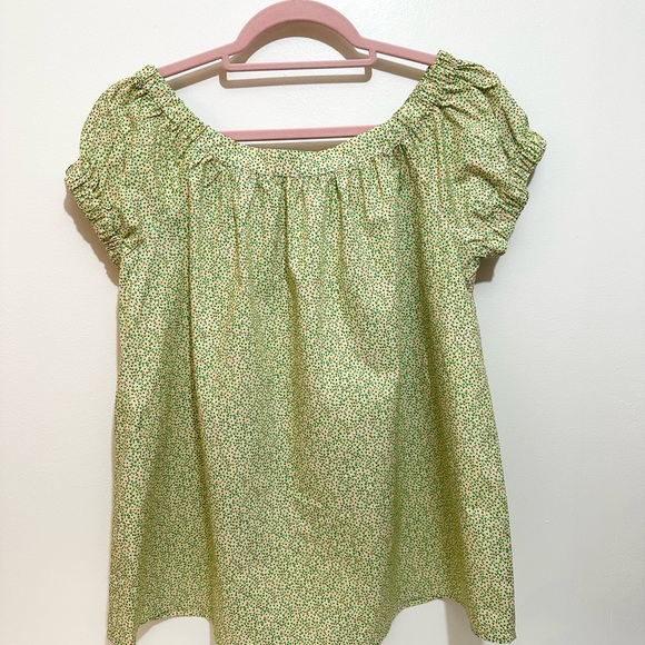 Ann Mashburn Floral Printed Top - Size Small - Picture 5 of 5